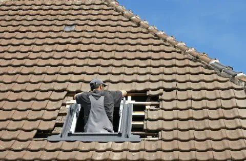 Pose de velux - Piseux